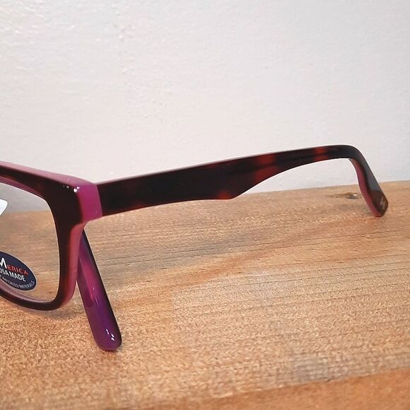 Made in USA Eyeglass Frame, Rx'able, petite or youth glasses, 46-16-135 NEW - Picture 5 of 6